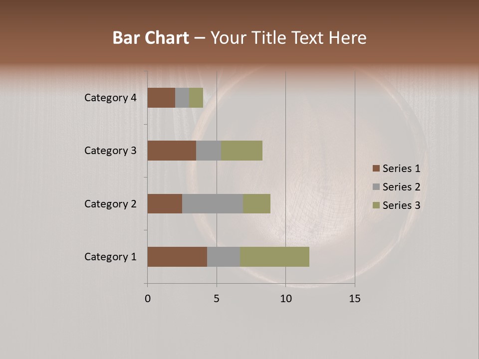 Carved Round Background PowerPoint Template