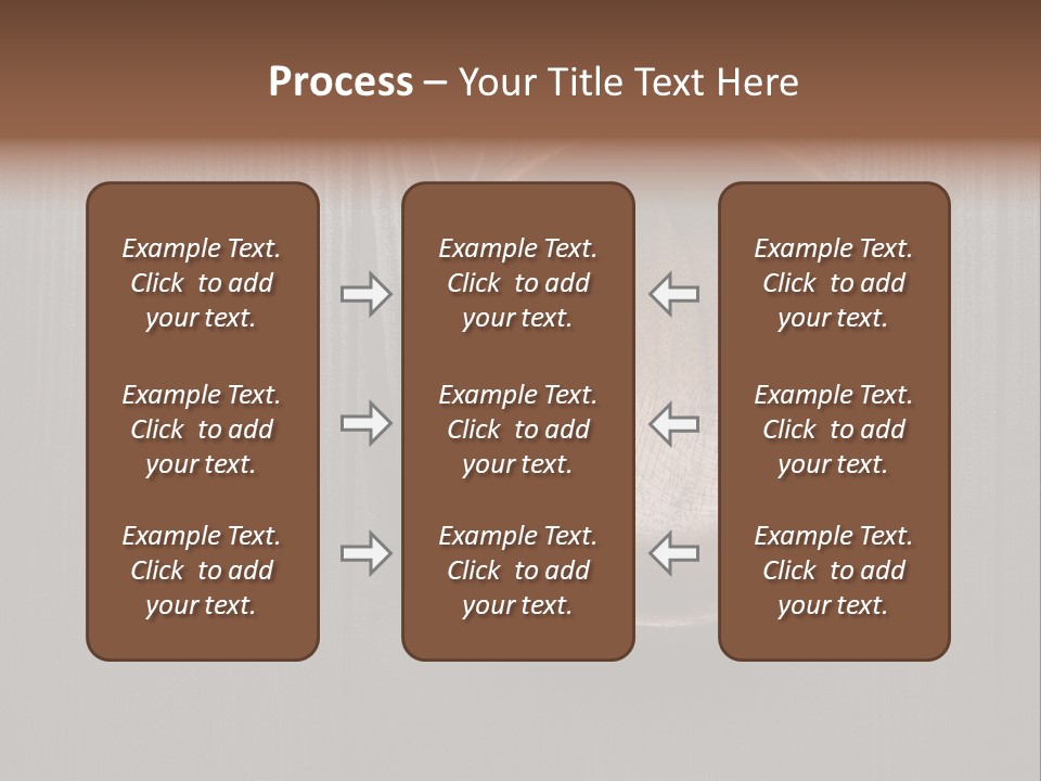 Carved Round Background PowerPoint Template