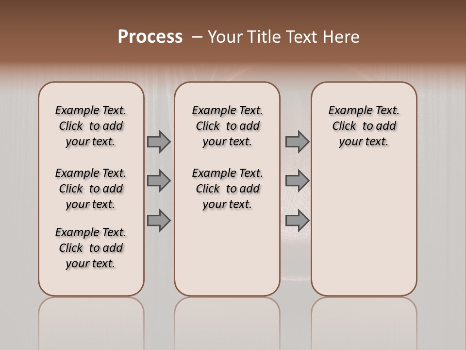 Carved Round Background PowerPoint Template