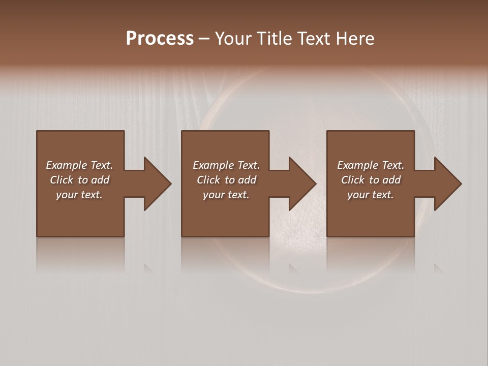 Carved Round Background PowerPoint Template