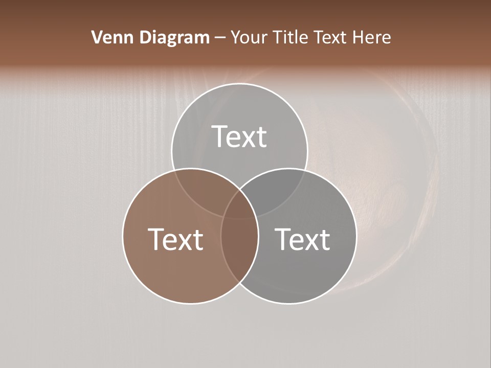 Carved Round Background PowerPoint Template