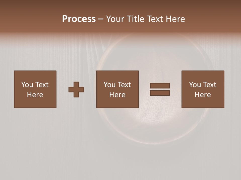 Carved Round Background PowerPoint Template