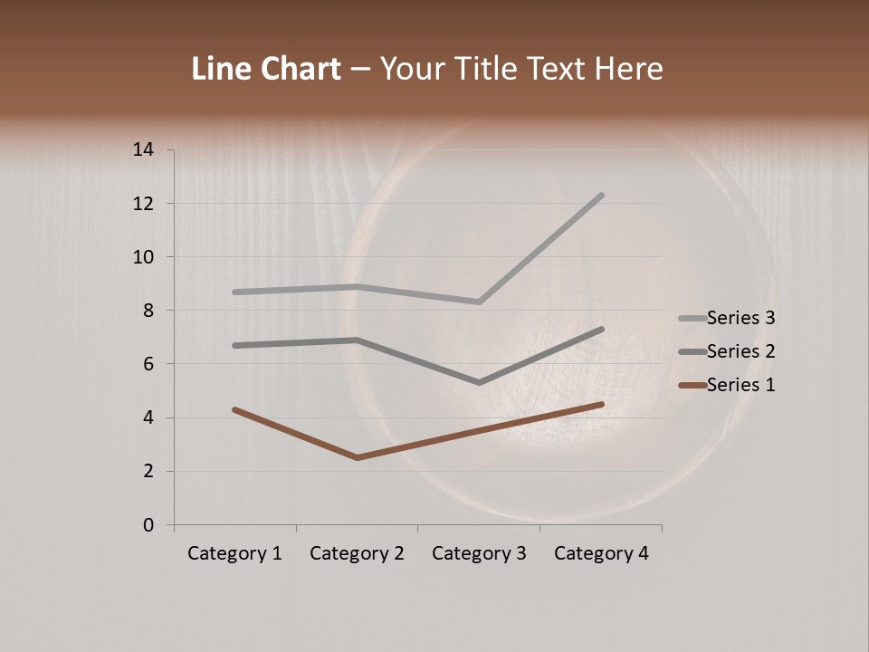 Carved Round Background PowerPoint Template