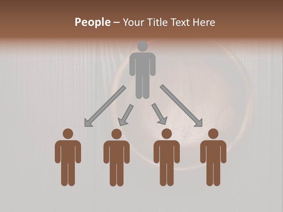 Carved Round Background PowerPoint Template