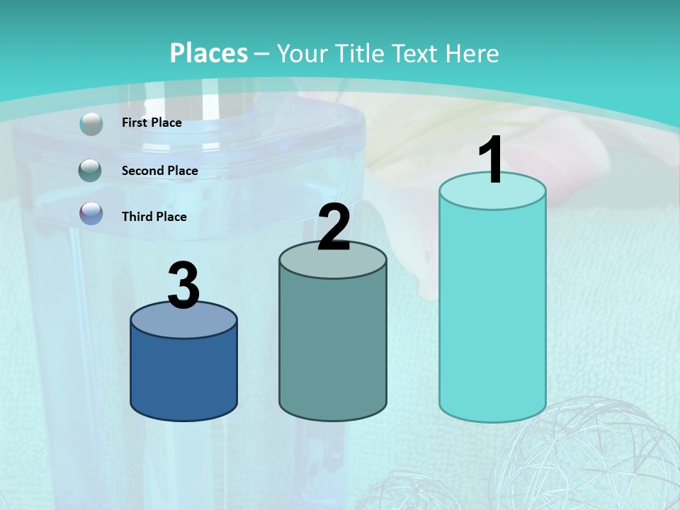 Closeup Bright Relaxation PowerPoint Template