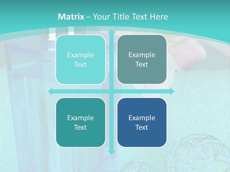 Closeup Bright Relaxation PowerPoint Template