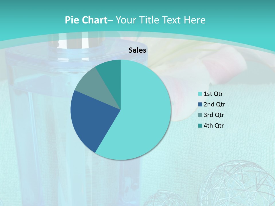 Closeup Bright Relaxation PowerPoint Template