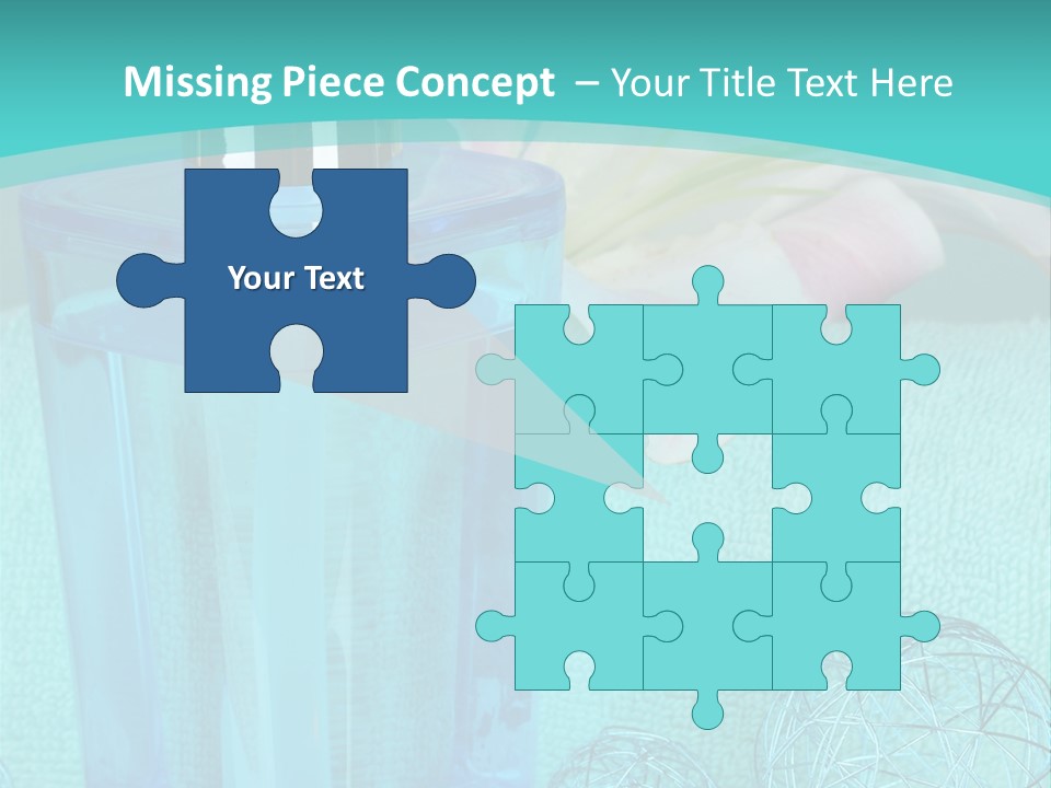 Closeup Bright Relaxation PowerPoint Template