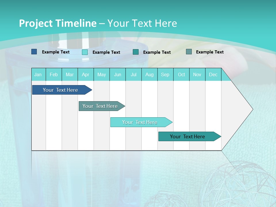 Closeup Bright Relaxation PowerPoint Template
