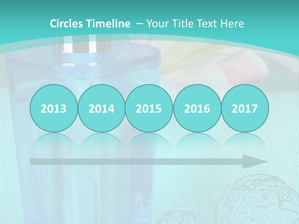 Closeup Bright Relaxation PowerPoint Template