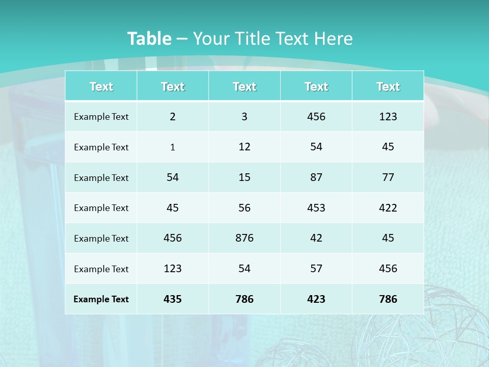 Closeup Bright Relaxation PowerPoint Template