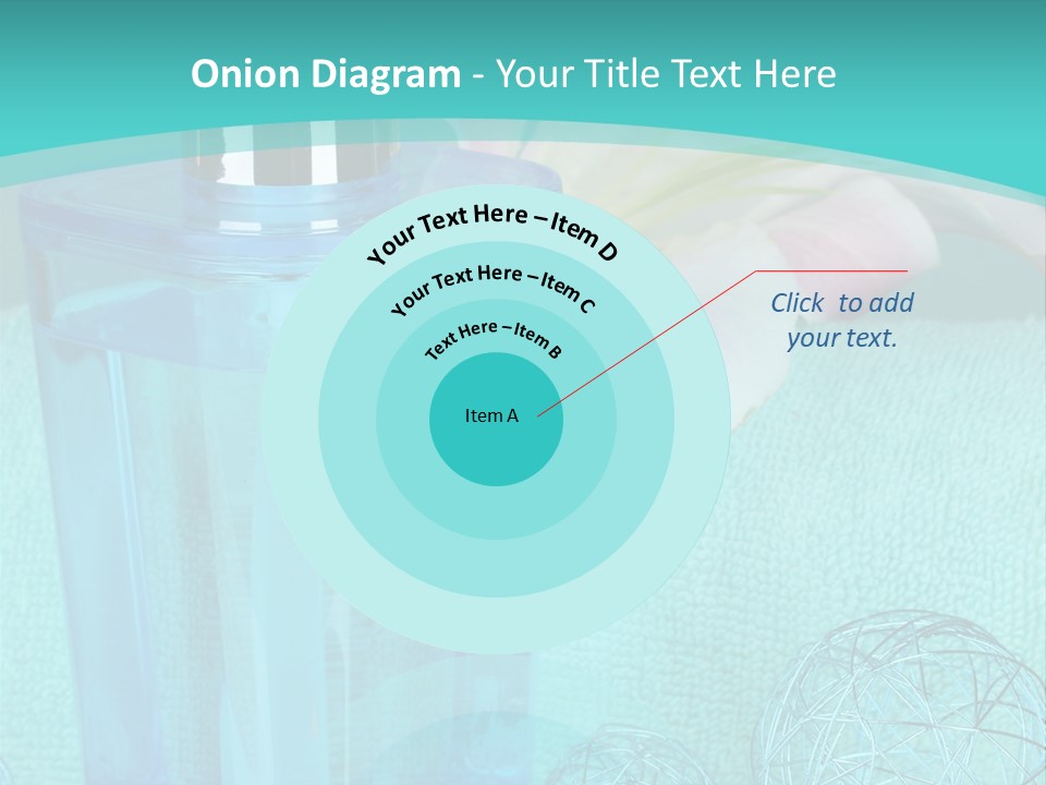 Closeup Bright Relaxation PowerPoint Template