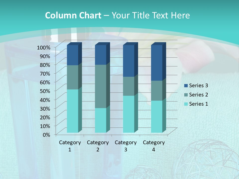 Closeup Bright Relaxation PowerPoint Template