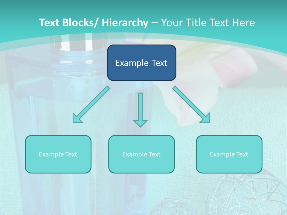Closeup Bright Relaxation PowerPoint Template