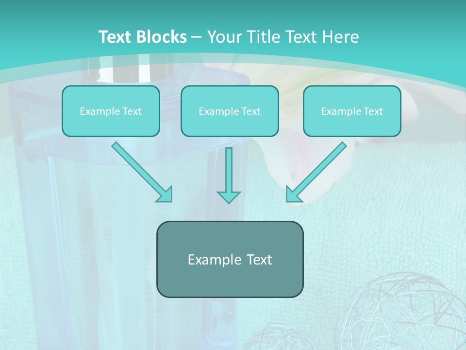 Closeup Bright Relaxation PowerPoint Template