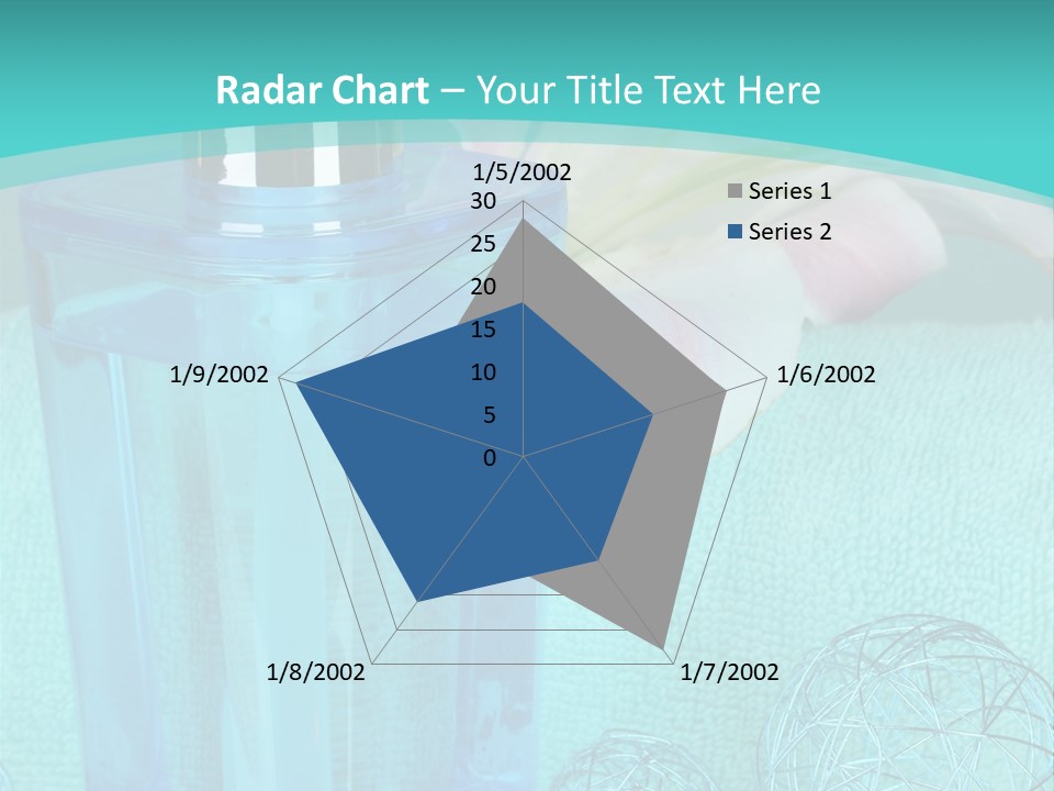 Closeup Bright Relaxation PowerPoint Template
