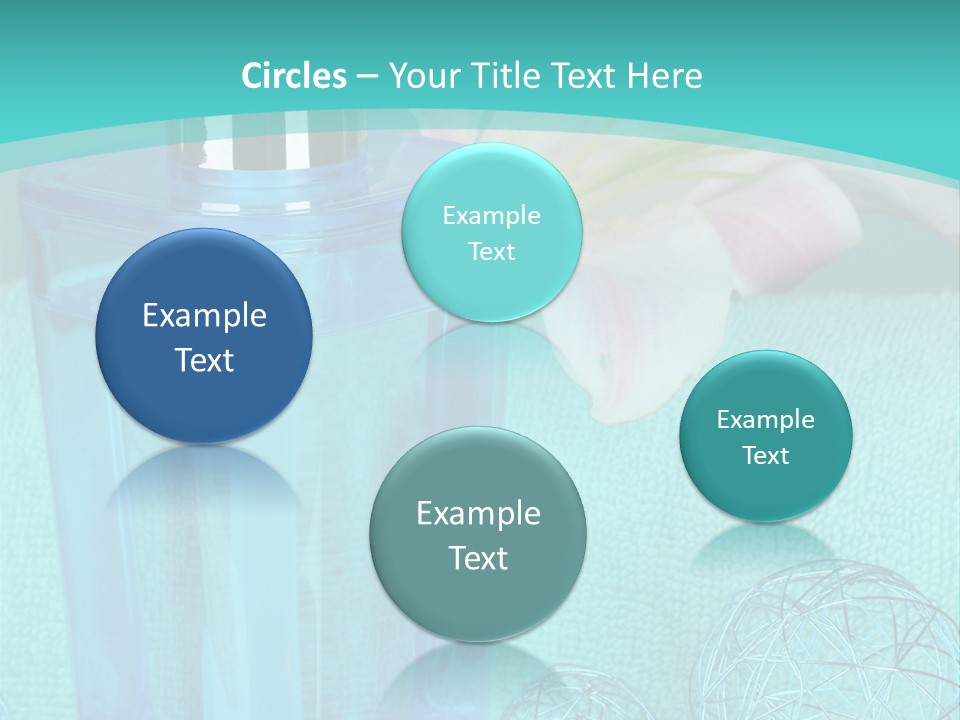 Closeup Bright Relaxation PowerPoint Template