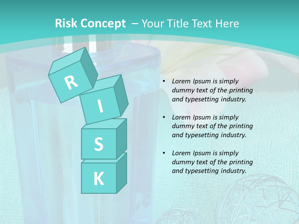 Closeup Bright Relaxation PowerPoint Template