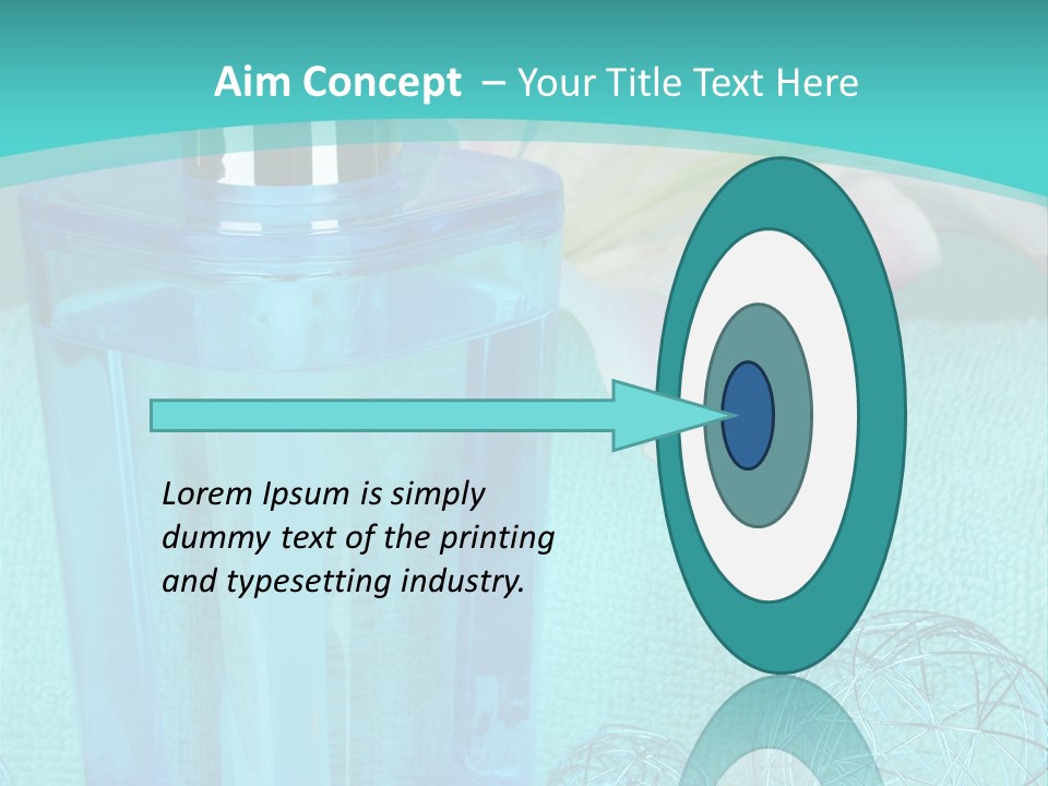 Closeup Bright Relaxation PowerPoint Template