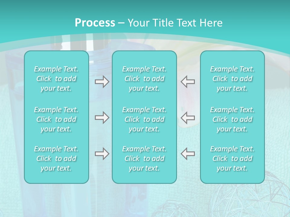 Closeup Bright Relaxation PowerPoint Template