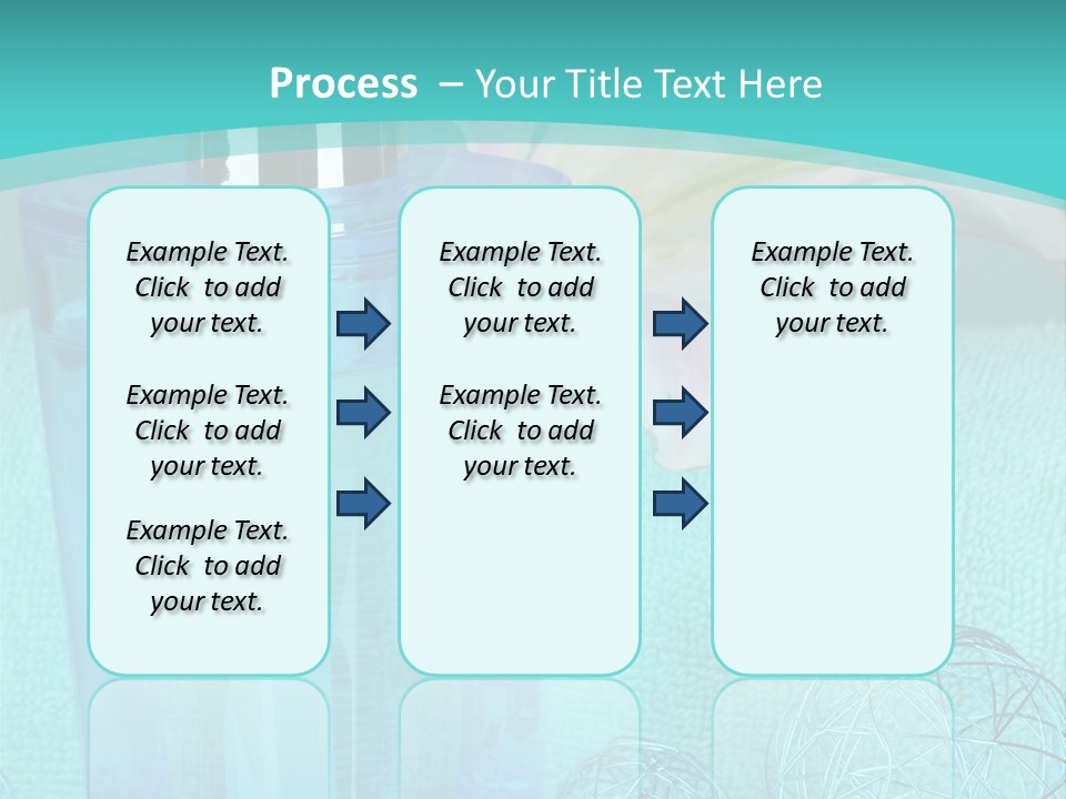 Closeup Bright Relaxation PowerPoint Template