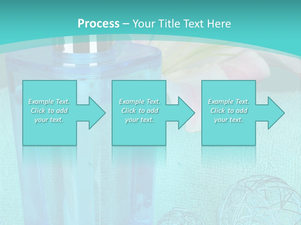Closeup Bright Relaxation PowerPoint Template