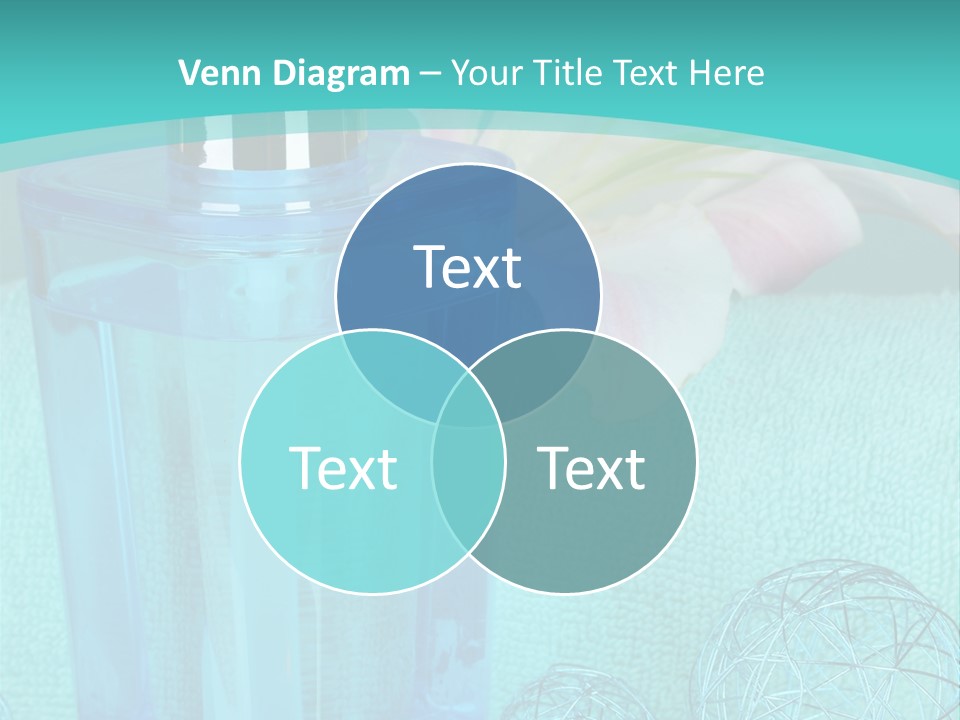 Closeup Bright Relaxation PowerPoint Template