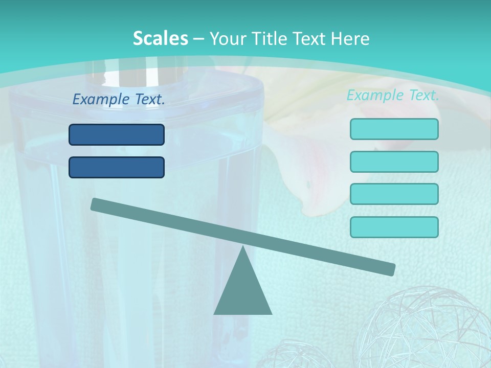 Closeup Bright Relaxation PowerPoint Template