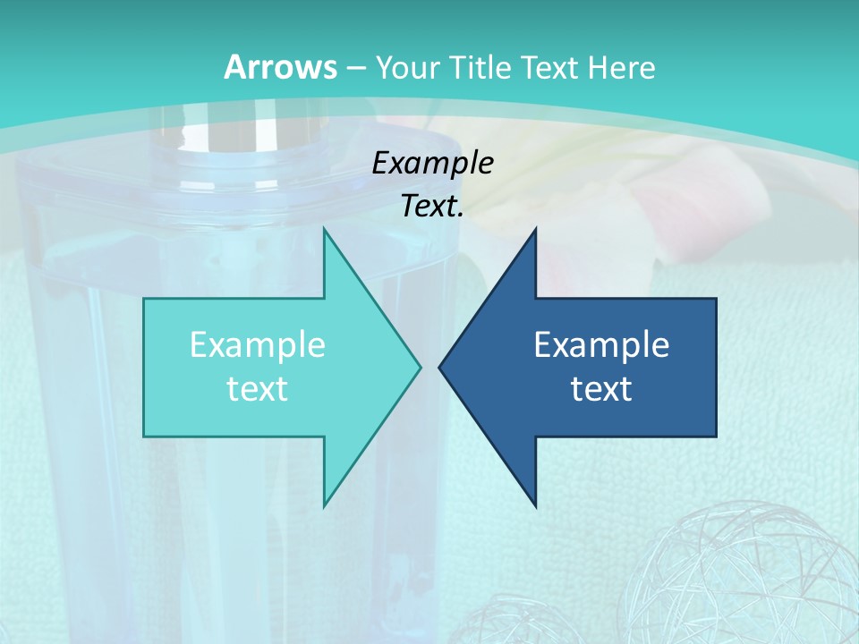 Closeup Bright Relaxation PowerPoint Template