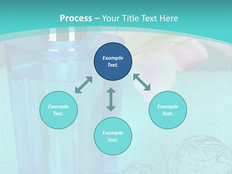 Closeup Bright Relaxation PowerPoint Template