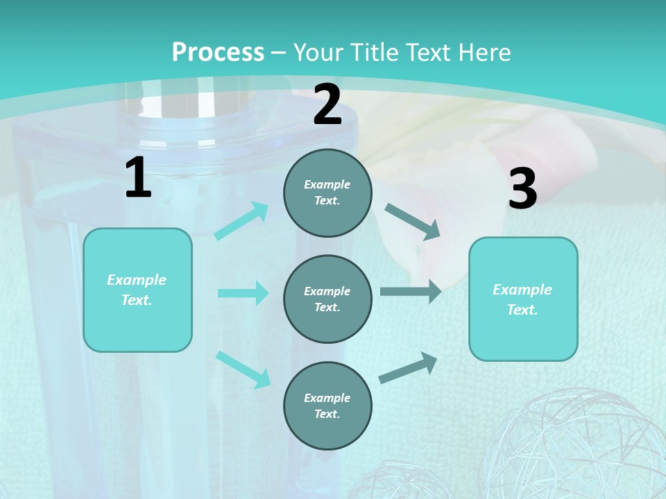 Closeup Bright Relaxation PowerPoint Template