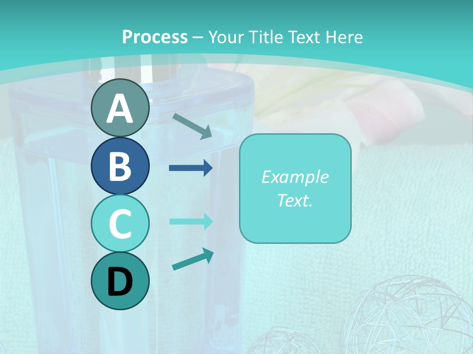 Closeup Bright Relaxation PowerPoint Template