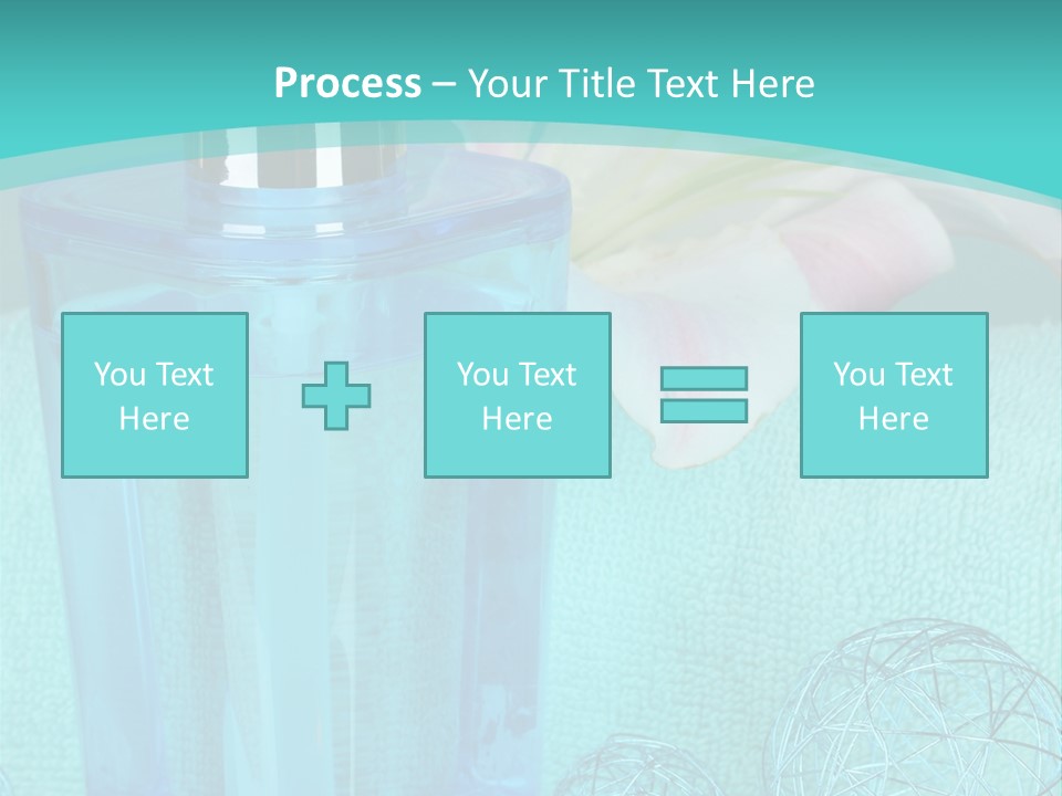 Closeup Bright Relaxation PowerPoint Template