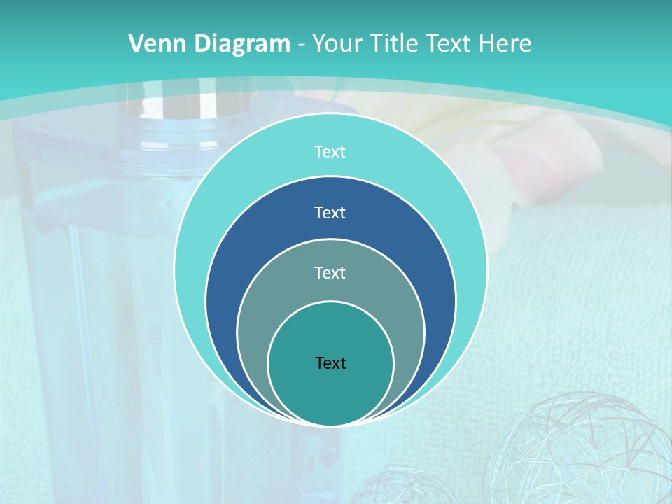 Closeup Bright Relaxation PowerPoint Template