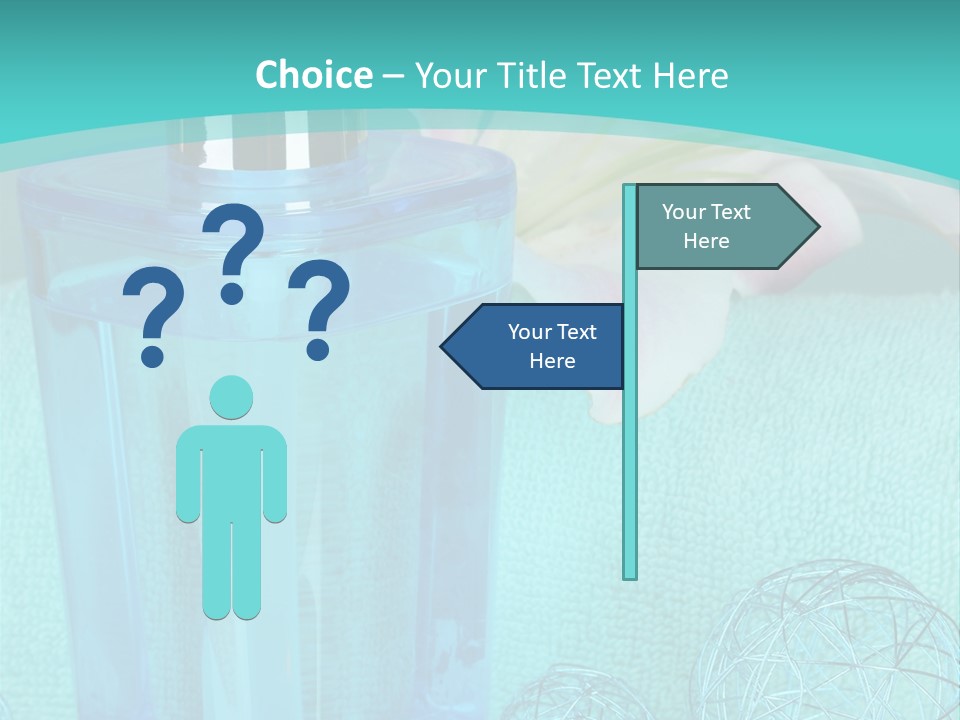 Closeup Bright Relaxation PowerPoint Template