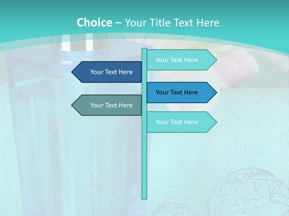 Closeup Bright Relaxation PowerPoint Template