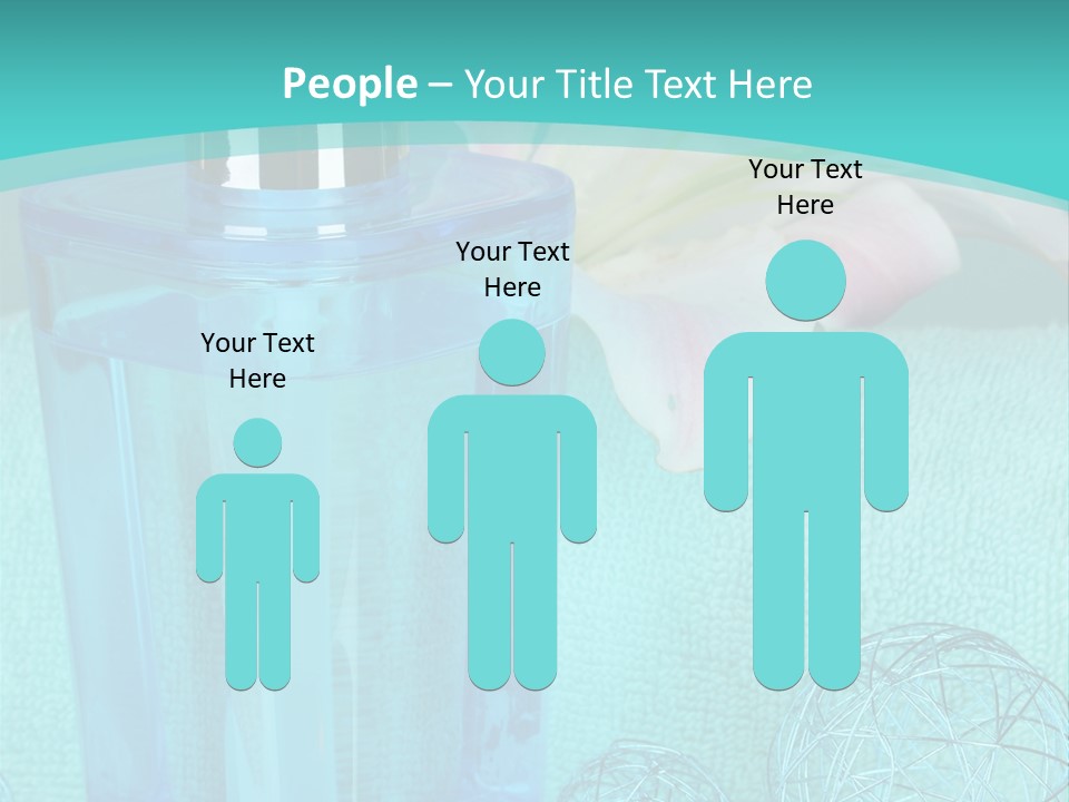 Closeup Bright Relaxation PowerPoint Template