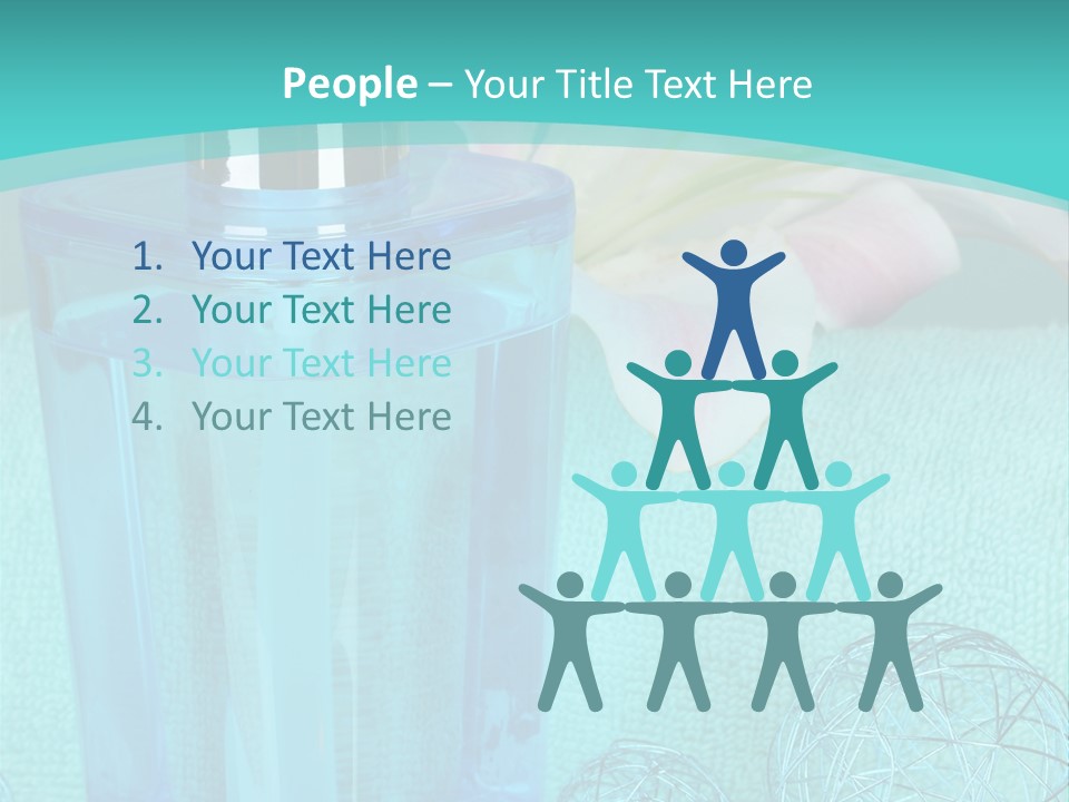 Closeup Bright Relaxation PowerPoint Template