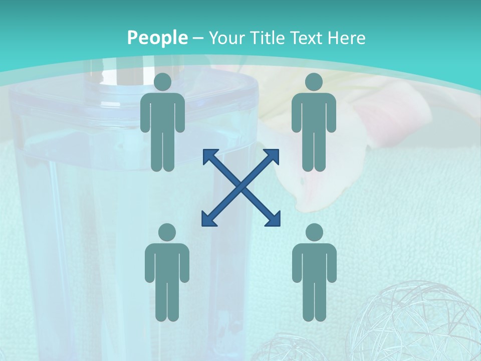 Closeup Bright Relaxation PowerPoint Template