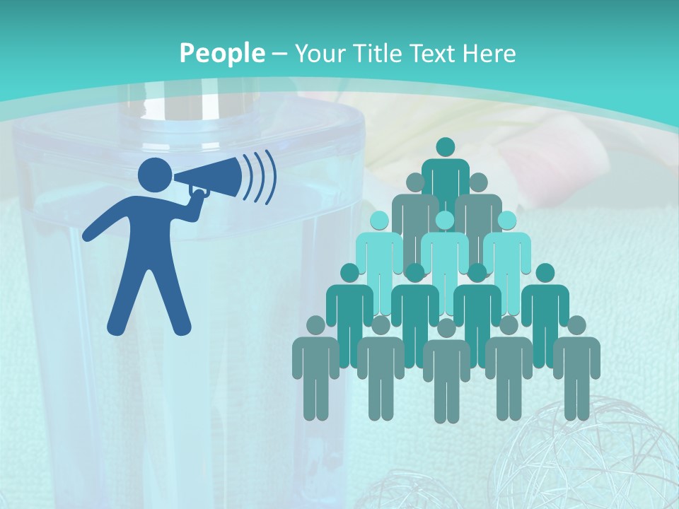 Closeup Bright Relaxation PowerPoint Template