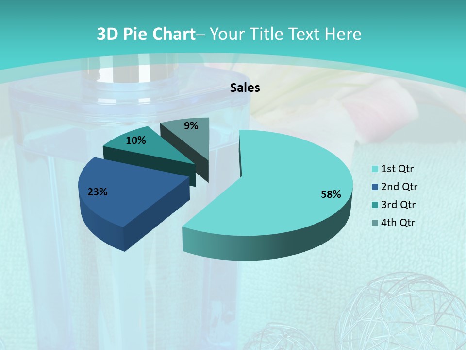 Closeup Bright Relaxation PowerPoint Template