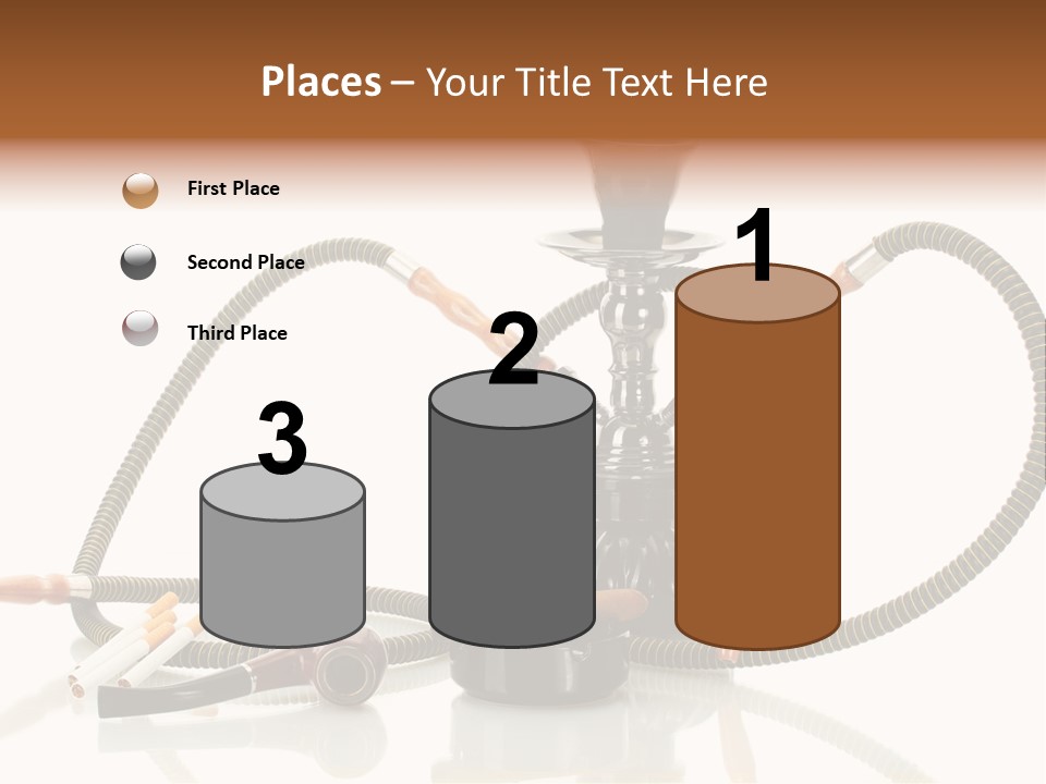 Cigarette Calm Pipe PowerPoint Template