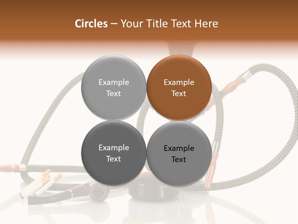 Cigarette Calm Pipe PowerPoint Template