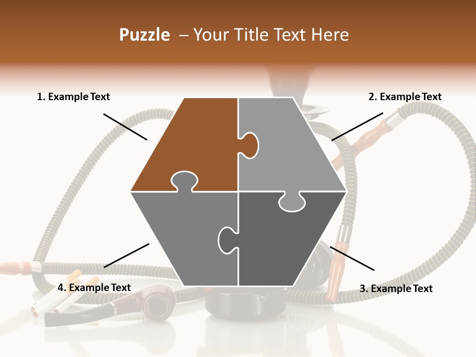 Cigarette Calm Pipe PowerPoint Template