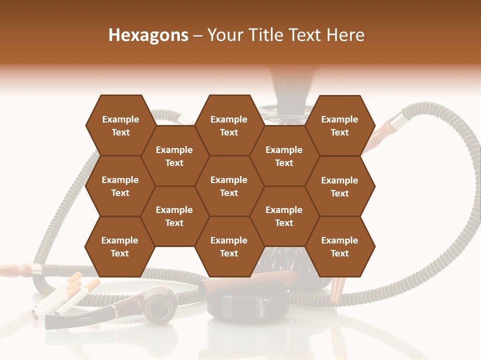 Cigarette Calm Pipe PowerPoint Template