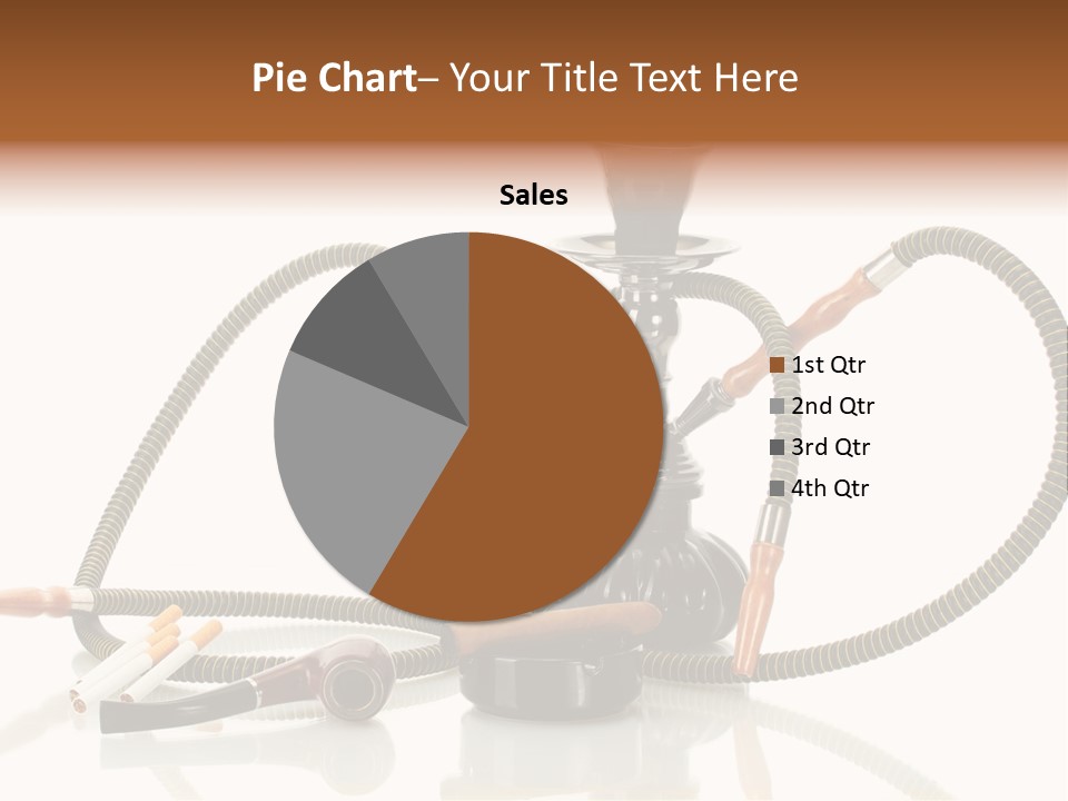 Cigarette Calm Pipe PowerPoint Template