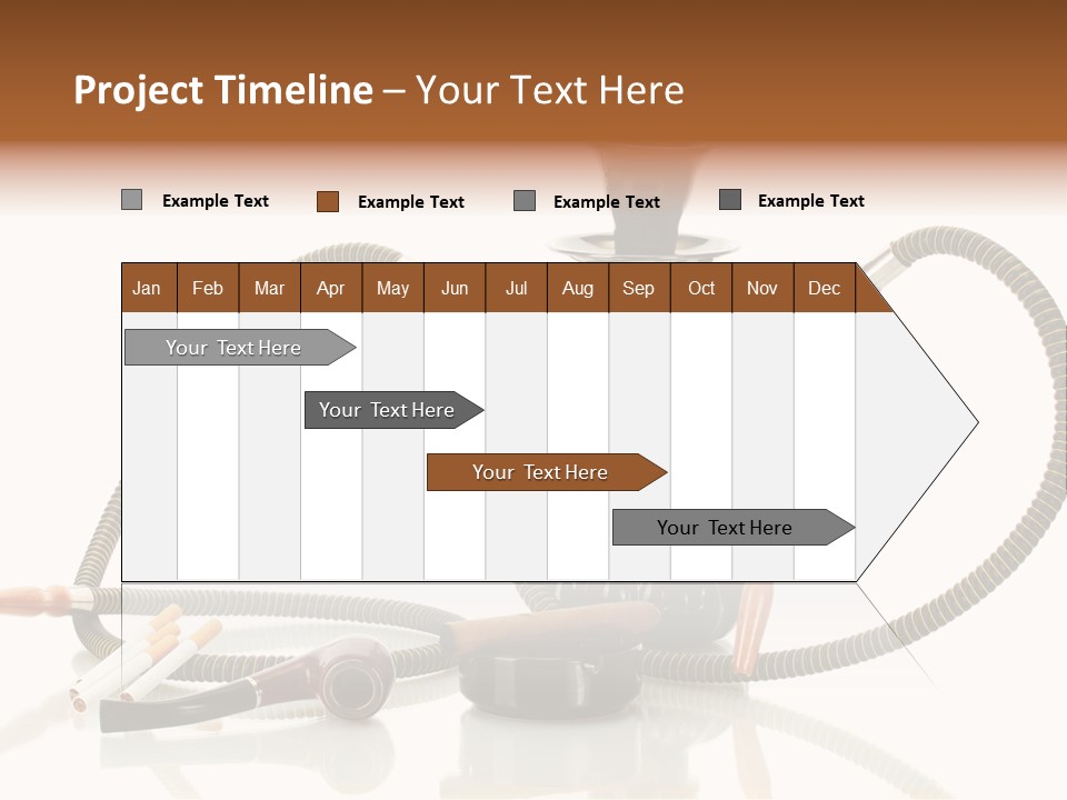Cigarette Calm Pipe PowerPoint Template