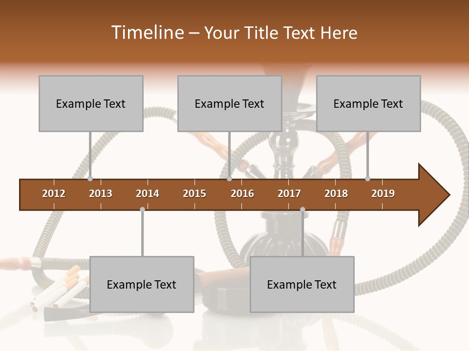 Cigarette Calm Pipe PowerPoint Template