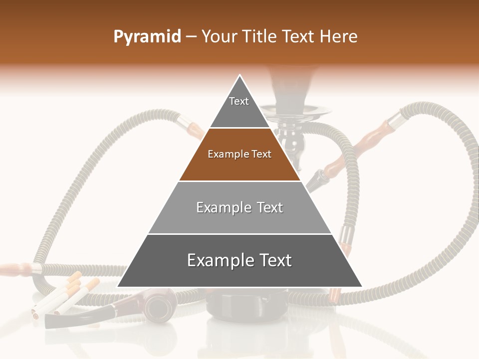 Cigarette Calm Pipe PowerPoint Template
