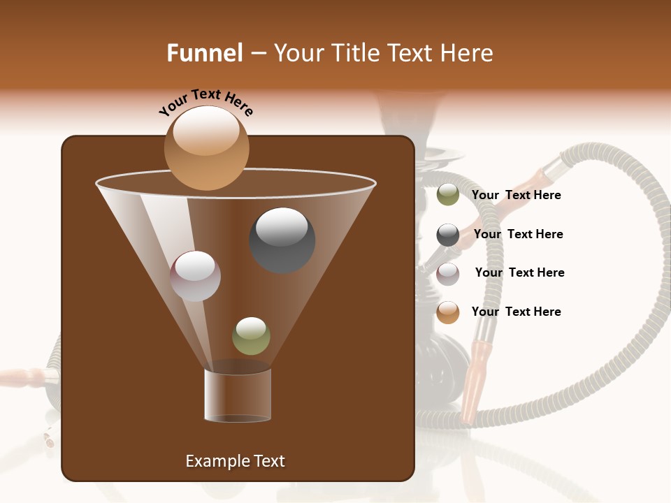 Cigarette Calm Pipe PowerPoint Template